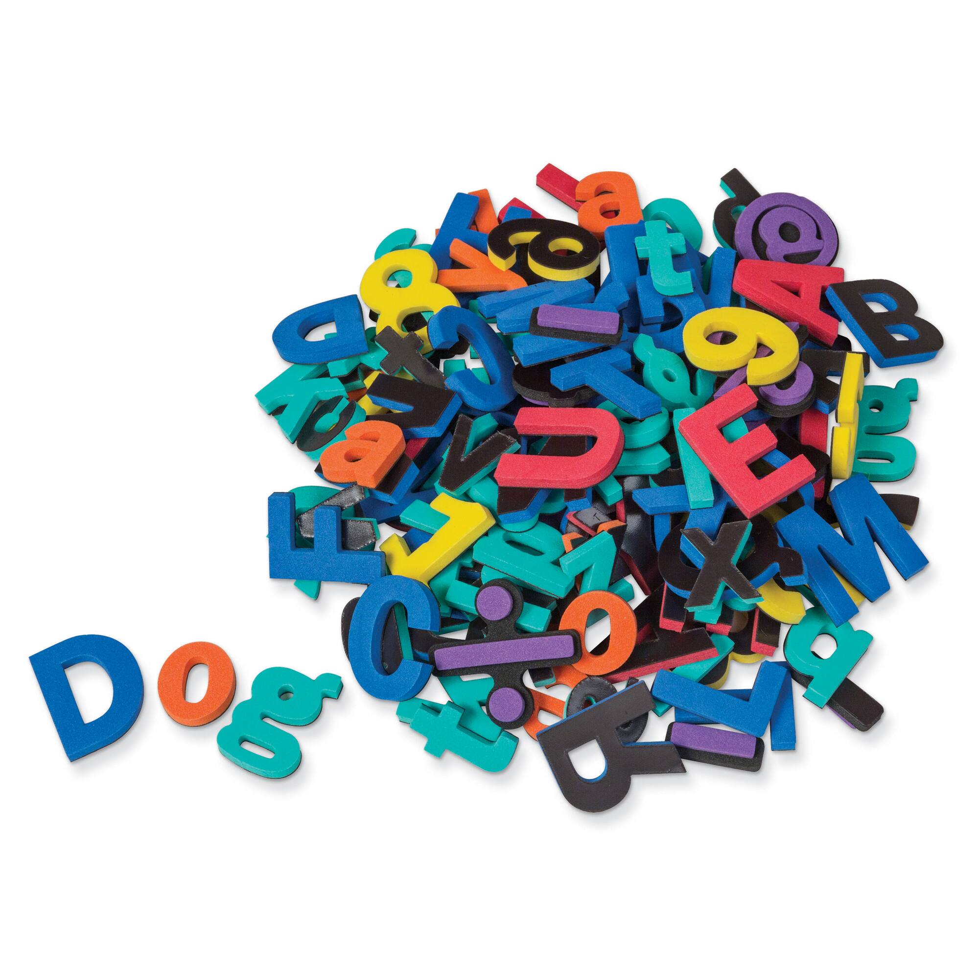 WonderFoam® Magnetic Foam Letters & Numbers, 105 Pack